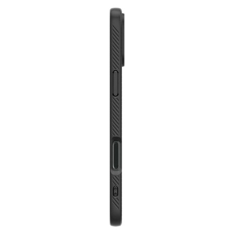 Etui Spigen Liquid Air na iPhone 16 - czarne Etui Spigen Liquid Air na iPhone 16 - czarne