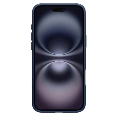 Etui Spigen Liquid Air na iPhone 16 - niebieskie Etui Spigen Liquid Air na iPhone 16 - niebieskie
