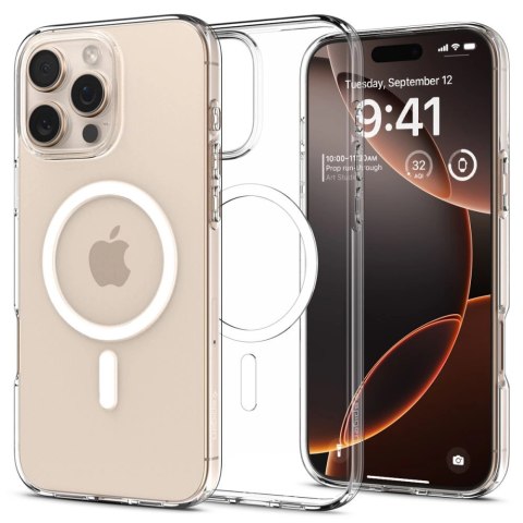 Etui Spigen Liquid Crystal Mag MagSafe na iPhone 16 Pro - przezroczyste Etui Spigen Liquid Crystal Mag MagSafe na iPhone 16 Pro - przezroczyste