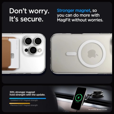 Etui Spigen Liquid Crystal Mag MagSafe na iPhone 16 Pro - przezroczyste Etui Spigen Liquid Crystal Mag MagSafe na iPhone 16 Pro - przezroczyste