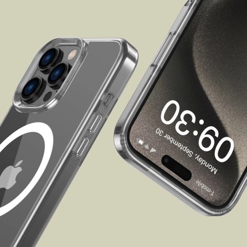 Etui Tech-Protect FlexAir Hybrid MagSafe na iPhone 16 Pro Max - przezroczyste Etui Tech-Protect FlexAir Hybrid MagSafe na iPhone 16 Pro Max - przezroczyste