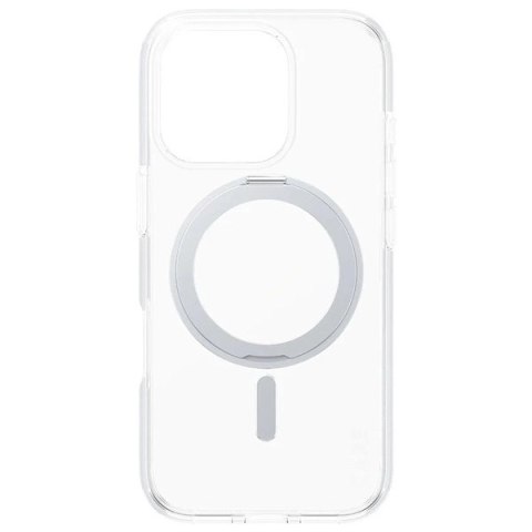 Etui CARE by PanzerGlass Feature Kickstand Case z MagSafe na iPhone 16 Pro - srebrne