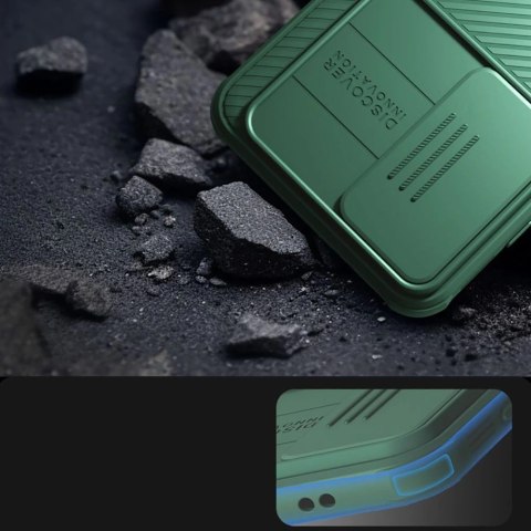 Etui Nillkin CamShield Pro Case do Samsung Galaxy A55 z osłoną na aparat - czarne