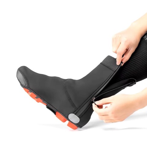 Ochraniacze na buty kolarskie Rockbros LF1104-L rozmiar L - czarne Ochraniacze na buty kolarskie Rockbros LF1104-L rozmiar L - czarne