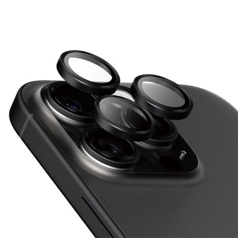 Szkło hartowane PanzerGlass Hoops Ceramic Lens Protector na aparat do iPhone 16 Pro / 16 Pro Max Szkło hartowane PanzerGlass Hoops Ceramic Lens Protector na aparat do iPhone 16 Pro / 16 Pro Max