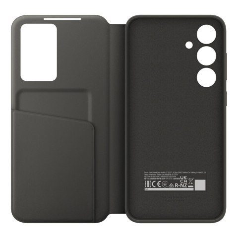 Etui Samsung Smart View Wallet EF-ZS721CBEGWW do Samsung Galaxy S24 FE - czarne Etui Samsung Smart View Wallet EF-ZS721CBEGWW do Samsung Galaxy S24 FE - czarne