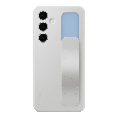 Etui Samsung Standing Grip Case EF-GS921CLEGWW z uchwytem / podstawką do Samsung Galaxy S24 FE - szare Etui Samsung Standing Grip Case EF-GS921CLEGWW z uchwytem / podstawką do Samsung Galaxy S24 FE - szare