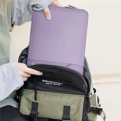 Etui Tech-Protect Sleevy Laptop 13-14 - lawendowe