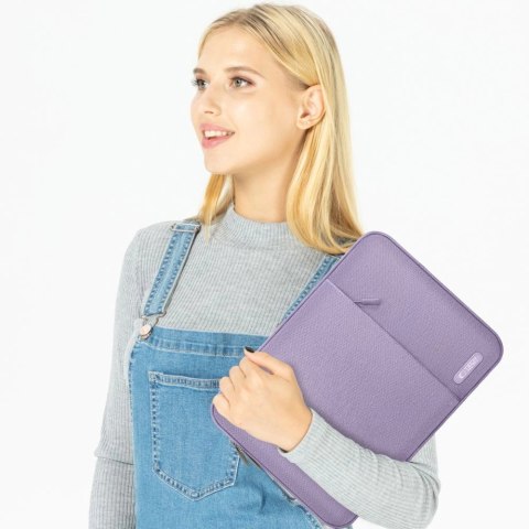 Etui Tech-Protect Sleevy Laptop 13-14 - lawendowe