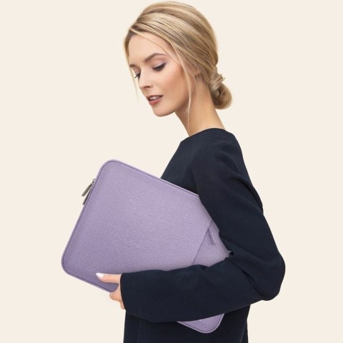 Etui Tech-Protect Sleevy Laptop 13-14 - lawendowe