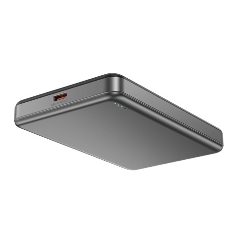 Powerbank Acefast M12-10000 PD20W ultra-cienki, zgodny z MagSafe - czarny Powerbank Acefast M12-10000 PD20W ultra-cienki, zgodny z MagSafe - czarny