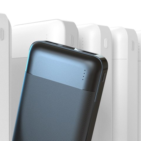 Powerbank Dudao K18-1W 10000mAh USB-A / USB-C / Micro USB - czarny Powerbank Dudao K18-1W 10000mAh USB-A / USB-C / Micro USB - czarny