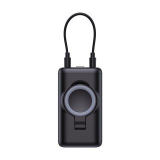 Powerbank Joyroom JR-W13 5000mAh bezprzewodowy do Apple Watch + USB-C i Lightning - czarny