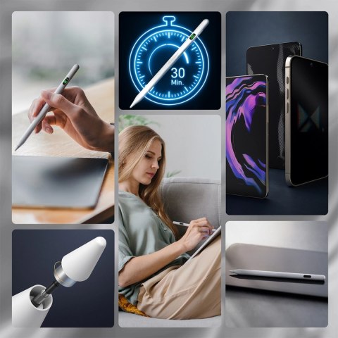 Rysik aktywny Wozinsky Stylus uniwersalny (Android i iOS) - biały Rysik aktywny Wozinsky Stylus uniwersalny (Android i iOS) - biały
