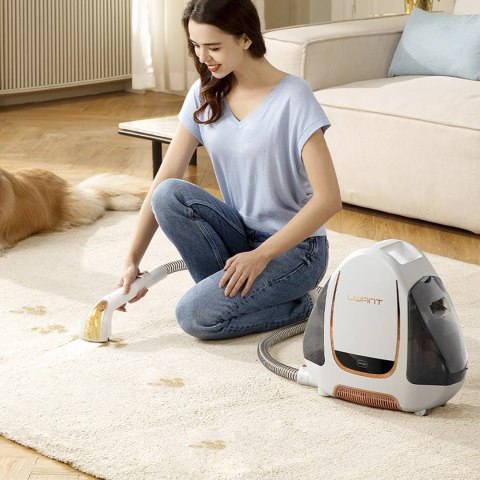 Odkurzacz piorący UWANT B100-S 12000Pa 450W dla alergików, czyszczenie parowe - biały