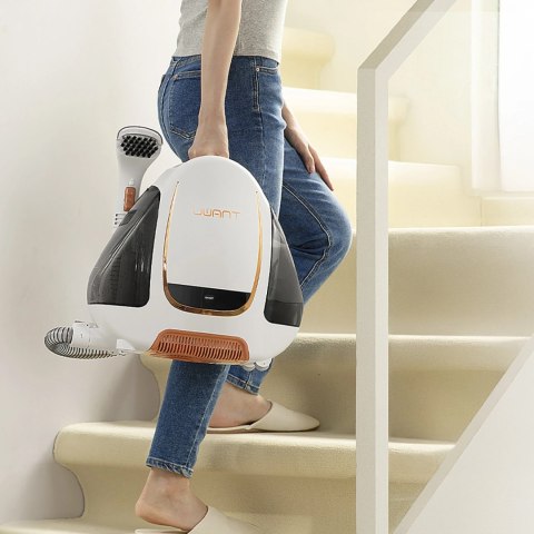 Odkurzacz piorący UWANT B100-S 12000Pa 450W dla alergików, czyszczenie parowe - biały