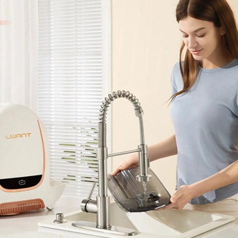 Odkurzacz piorący UWANT B100-S 12000Pa 450W dla alergików, czyszczenie parowe - biały