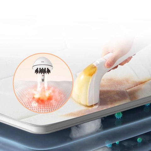 Odkurzacz piorący UWANT B200 12000Pa 1900W z funkcją czyszczenia parowego Deep Cleaning - biały