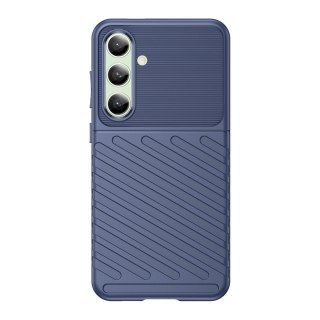 Thunder Case etui do Samsung Galaxy S24 FE silikonowy pancerny pokrowiec - niebieskie
