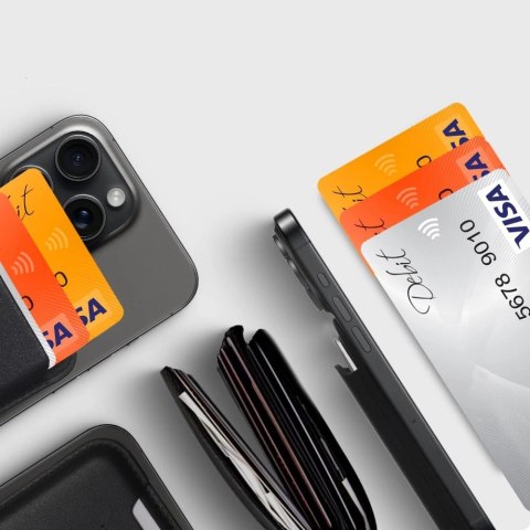 Etui Tech-Protect MagWallet Magsafe na karty - czarne Etui Tech-Protect MagWallet Magsafe na karty - czarne