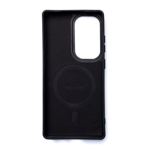 Etui Wozinsky Carbon Fibre Case z MagSafe na Samsung Galaxy S25 - czarne