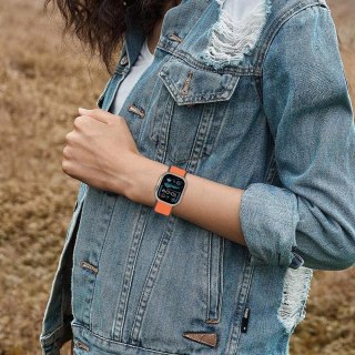 Pasek Tech-Protect Nylon na Apple Watch 44 / 45 / 46 / 49 mm - pomarańczowy