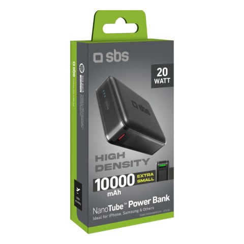 Powerbank SBS TEBB10000HDPD20K 10000 mAh z Power Delivery - czarny Powerbank SBS TEBB10000HDPD20K 10000 mAh z Power Delivery - czarny