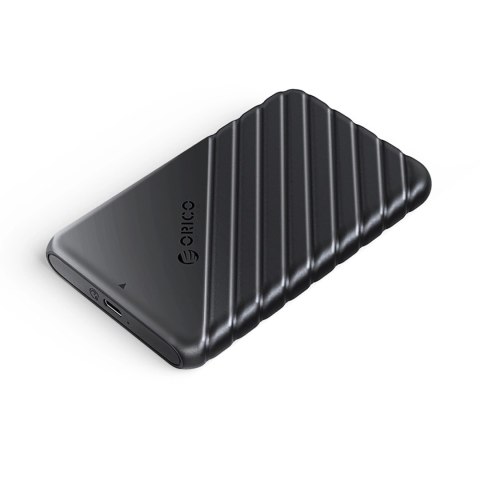 Kieszeń dyskowa Orico 25PW1C-C3 2,5" HDD/SSD USB-C 3.1 6Gb/s - czarna