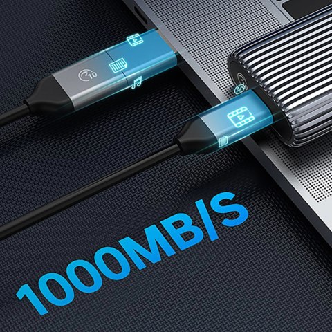 Kieszeń dyskowa Orico AM2C3-G2 M.2 NVME USB-C 3.2 - szara