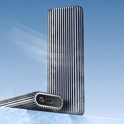 Kieszeń dyskowa Orico AM2C3-G2 M.2 NVME USB-C 3.2 - szara