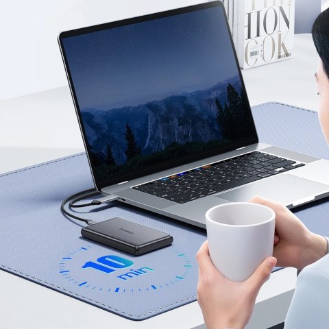 Kieszeń dyskowa Orico DDL25-C3 2,5" HDD/SSD USB-C 5Gb/s - czarna Kieszeń dyskowa Orico DDL25-C3 2,5" HDD/SSD USB-C 5Gb/s - czarna