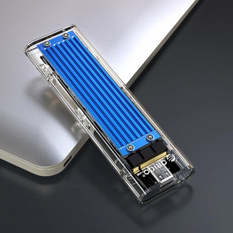 Kieszeń dyskowa Orico TCM2-C3 M.2 NVME na USB-C 10Gb/s - niebieska