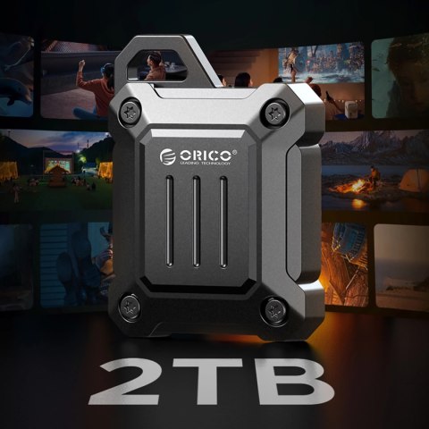 Kieszeń dyskowa wzmocniona Orico XAM2 M.2 2230 USB-C 3.2 taktyczna - czarna