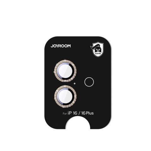 Szkło ochronne Joyroom JR-MSF0306 na obiektywy iPhone 16 Pro/16 Pro Max - brązowe Szkło ochronne Joyroom JR-MSF0306 na obiektywy iPhone 16 Pro/16 Pro Max - brązowe