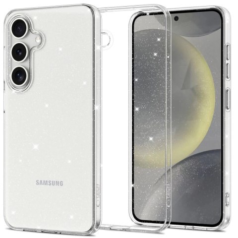 Etui Tech-Protect FlexAir na Samsung Galaxy S25 - przezroczysto-brokatowe Etui Tech-Protect FlexAir na Samsung Galaxy S25 - przezroczysto-brokatowe