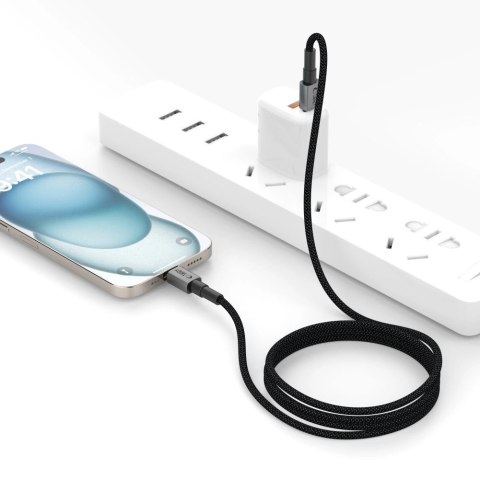 Kabel Tech-Protect UltraBoost DNA USB-C PD100W/5A 300 cm - szary Kabel Tech-Protect UltraBoost DNA USB-C PD100W/5A 300 cm - szary