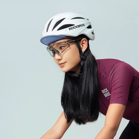 Czapka kolarska Rockbros rowerowa z daszkiem pod kask - czerwona Czapka kolarska Rockbros rowerowa z daszkiem pod kask - czerwona