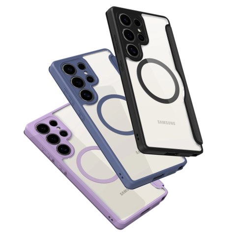 Etui Dux Ducis Skin X Pro na Samsung Galaxy S25 Ultra z MagSafe i portfelem - czarne Etui Dux Ducis Skin X Pro na Samsung Galaxy S25 Ultra z MagSafe i portfelem - czarne