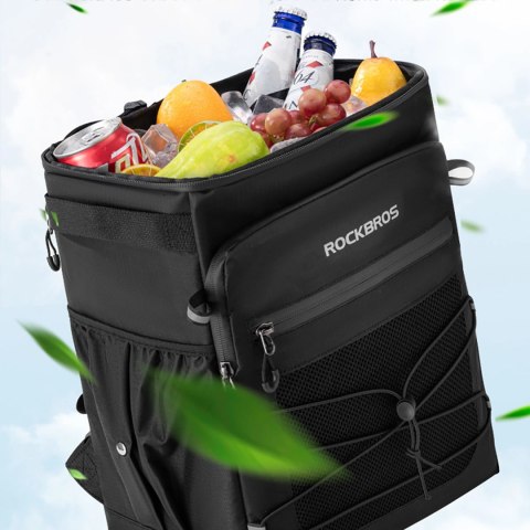 Plecak Rockbros wodoodporny z możliwością chłodzenia 14l - czarny Plecak Rockbros wodoodporny z możliwością chłodzenia 14l - czarny