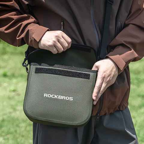 Plecak termiczny Rockbros z izolacją 18l ergonomiczny - zielony