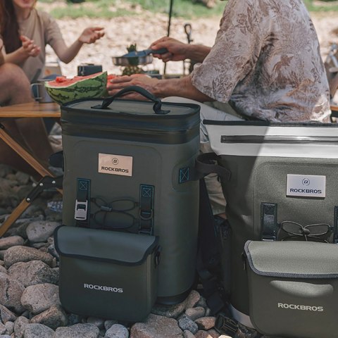 Plecak termiczny Rockbros z izolacją 18l ergonomiczny - zielony