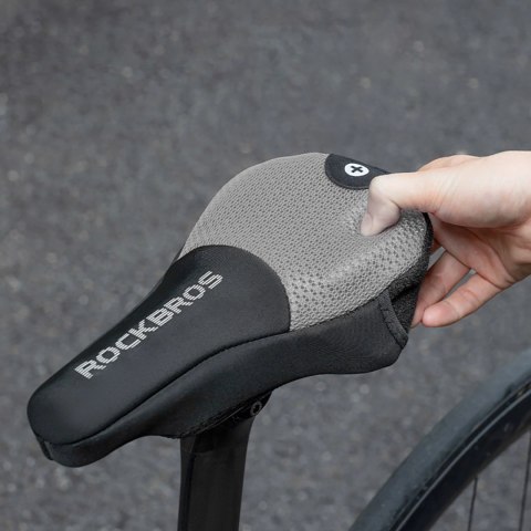 Pokrowiec Rockbros poduszka na siodełko rowerowe rozmiar L - czarny Pokrowiec Rockbros poduszka na siodełko rowerowe rozmiar L - czarny