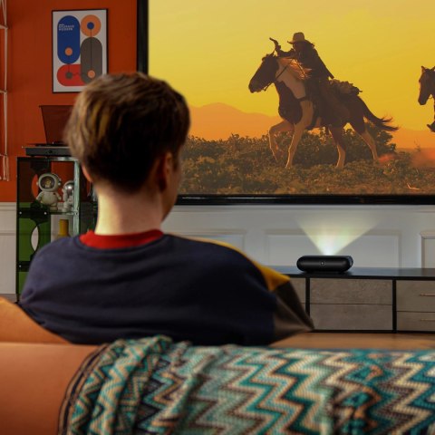 Projektor multimedialny Yaber K300s laserowy RGB FullHD 1080p z głośnikami JBL - czarny Projektor multimedialny Yaber K300s laserowy RGB FullHD 1080p z głośnikami JBL - czarny