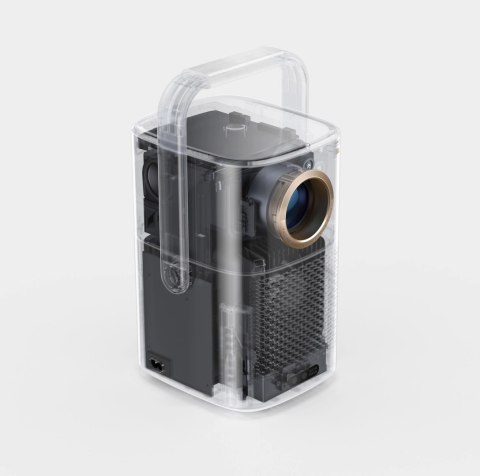 Projektor multimedialny Yaber T2 Plus LCD FullHD 1080p z głośnikami JBL - beżowy