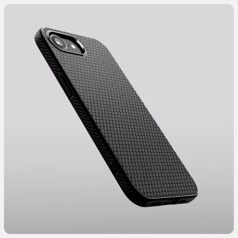 Etui Spigen Liquid Air na iPhone 16e - czarny mat