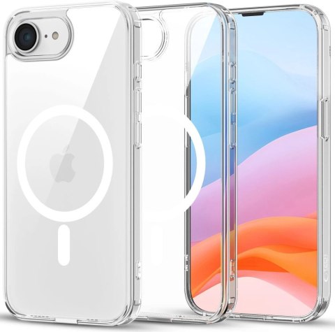Etui Tech-Protect FlexAir Hybrid MagSafe na iPhone 16e - przezroczyste