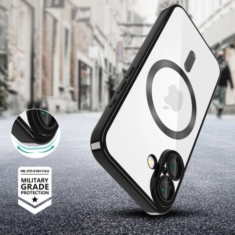 Etui Tech-Protect MagFlex MagSafe na iPhone 16e - przezroczyste