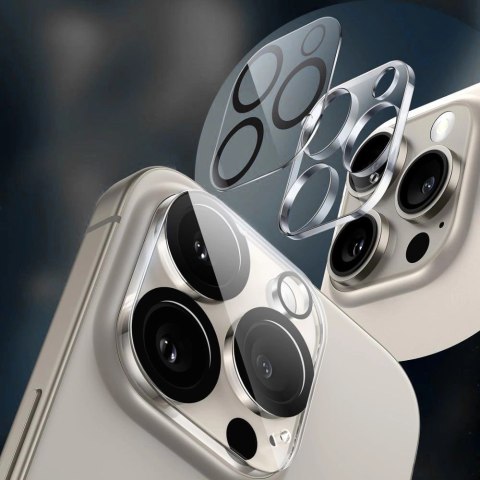 Osłona aparatu Tech-Protect Cam Fit+ na iPhone 16e - przezroczyste