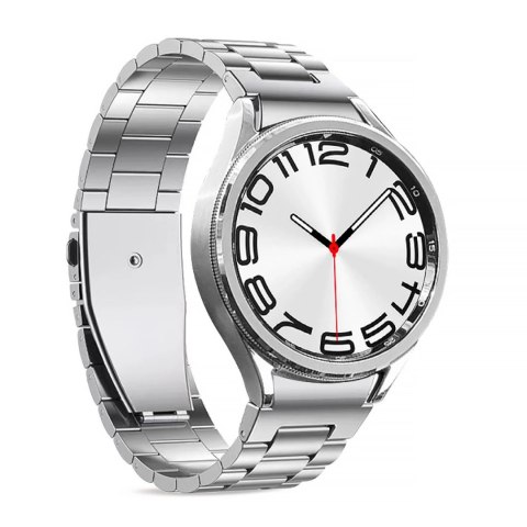 Pasek Puro METAL ze stali nierdzewnej do Samsung Galaxy Watch 4 / 4 Classic / 5 / 5 Pro / 6 / 6 Classic - srebrny Pasek Puro METAL ze stali nierdzewnej do Samsung Galaxy Watch 4 / 4 Classic / 5 / 5 Pro / 6 / 6 Classic - srebrny
