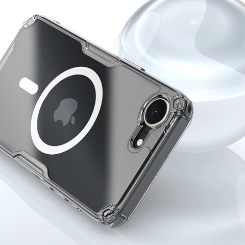 Etui Nillkin Nature Pro Magnetic na iPhone 16e - przezroczyste Etui Nillkin Nature Pro Magnetic na iPhone 16e - przezroczyste